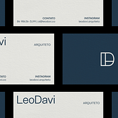 LeoDavi. Br, ing, Identit, Design, Digital Design, Logo Design, Stationer, and Design project by jhonnatha felipe - 06.06.2025