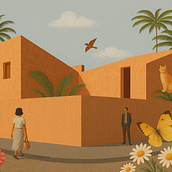 Final Reflection | Graphic Representation of Architectural Projects. Architecture, Collage, Interior Design, Graphic Design, Digital Architecture, Interior Architecture, Architectural Illustration, L, and scape Architecture project by Carlos Dias - 06.07.2025