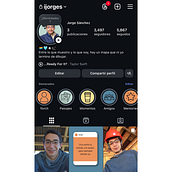 Feed Instagram personal. Digital Design, Graphic Design, Instagram, Marketing, and Social Media project by Jorge Sánchez - 06.08.2025