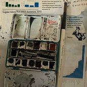 Cancer Prevalence, England, 2021. Information Design, Infographics, and Communication project by eleanor_dare - 06.08.2025