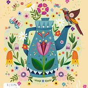 Exploring different styles of Posters . Un proyecto de Dibujo digital e Ilustración digital de daniela_gerstenmeyer - 09.06.2025