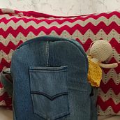 Upcycling Project: Backpack Ein Projekt aus dem Bereich Modedesign, Nähen, Schnittmuster, Nähen, Upc, cling und DIY von sm_weeklynetwork - 10.06.2025