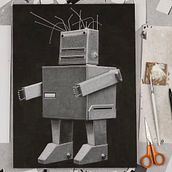 A B C of Robots. Fine Arts, and Collage project by Lola Dupre - 06.10.2025