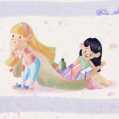 THE book. Digital Illustration, and Children's Illustration project by Serena Mendrano - 06.10.2025