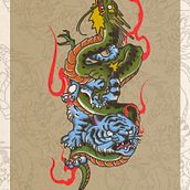 Trigon . Digital Illustration, Drawing, and Tattoo Design project by hugosanchezcoraza2 - 06.12.2025