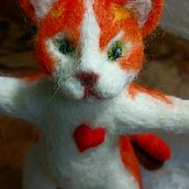 Gael. Needle Felting project by Dini Calderón - 06.12.2025