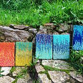 Degradar para Crear: Cinco cuadros en loop. Un proyecto de Artesanía, Tejido, Diseño textil, Diseño de interiores, Interiorismo y Decoración de interiores de Jaime Castro-Palomino Rubio - 14.06.2025