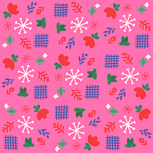 Textile Print Design. Fashion Illustration	, Botanical Illustration, and Fashion Design project by Eleonora Galdós - 06.15.2025