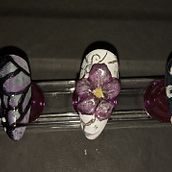 Whimsical purple set  . % Luisa Fernanda Mora Ramírez tarafından hazırlanan Dekoratif Bo, ama, Tasarım, Geleneksel illüstras, on, Tablo, Ve Desen Tasarımı projesi - 06.15.2025