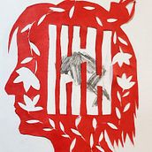 Silent Asylum - Papercutting Project. Un proyecto de Stor, telling y Papercraft de elenakostyreva8 - 16.06.2025