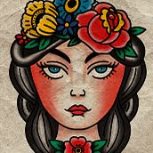 FLOW-ERS. Digital Illustration, Drawing, and Tattoo Design project by anjidca1997 - 06.16.2025