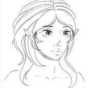 Me and myself. Character Design, Drawing, Ink Illustration, and Manga project by e43958545 - 06.17.2025