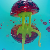 BOMBASTICK . Un proyecto de 3D, Diseño de personajes, Diseño de personajes 3D y Modelado 3D de Jose Felipe Arana - 17.06.2025
