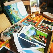 karukera : my professional projet in art school . Ilustrație digitală, Desen, Design editorial, Carte ilustrată, Ilustrație pentru copii și Literatură pentru copii de julia créac'h - 06.18.2025