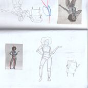 Drawing the Human Figure & Expressive Poses: sketches  . Menggambar, Gambar Gambar, Seni Rupa, Buku sketsa, Dan Membuat sketsa proyek oleh Susanne - 06.18.2025