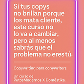 Hazte Copy. Een project van  Reclame, Communicatie, Cop, writing, Stor y telling van Diana Correa - 20.06.2025