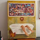 memórias e desejos. Un proyecto de Pintura de Raphael Passos - 21.06.2025