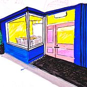 Amigos e Aliados. Ilustração tradicional, Desenho, Criatividade, Sketchbook, Esboçado, Desenho artístico, Ilustração arquitetônica, e Desenho realista projeto de Debra Bloxham - 22.06.2025