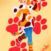 My Nemupan Project. Character Design, Digital Drawing, Digital Illustration, and Manga project by Lizaandre Gerber - 06.22.2025