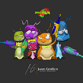 Modelado 3D: The Nerdlucks. Un progetto di Modellazione 3D di Juan Gráfico - 22.06.2025