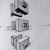 DIBUJO A MANO ALZADA. Architectural Illustration, Architecture, Drawing, Sketchbook, Sketching, and Spatial Design project by Ana Quevedo - 06.24.2025