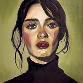 Proyecto de Retrato expresivo al óleo . Artes plásticas, Pintura, e Pintura a óleo projeto de Piero Montes De la Cruz - 24.06.2025