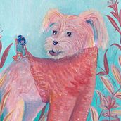 Para Nunito. Creativit, Drawing, Artistic Drawing, Traditional illustration, and Gouache Painting project by Alejandra Fuentes - 06.24.2025