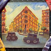 Where Cairo Breathes. Gouache Painting, and Painting project by Maged Darwish - 06.24.2025