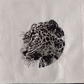 Jaguar.. Drawing, Embroider, Fiber Arts, Traditional illustration, Realistic Drawing, and Textile Design project by yovilen_orrego - 06.25.2025