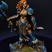 Barbarian - Improving layering skills. Un projet de Peinture, Artisanat , et Théorie des couleurs de rodolfo_businhani - 26.06.2025