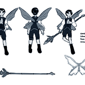 Hoja de personaje . Comic, Drawing, Pencil Drawing, Manga, Character Design, and Traditional illustration project by Kim Chacon - 06.26.2025