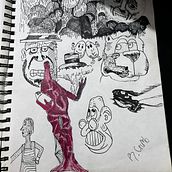 lo hermoso de lo incompleto  Ein Projekt aus dem Bereich Zeichnung, Illustration mit Tinte, Sketchbook, Bleistiftzeichnung und Skizzenentwurf von sbalaguera0 - 27.06.2025