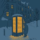 Più forte della neve. Digital Illustration project by brigy - 06.29.2025