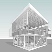 Casa Dom. 3D, Architecture, Digital Architecture, Interior Architecture, 3D Modeling, and ArchVIZ project by Alexander Martínez Olmos - 06.30.2025
