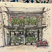 Bangkok after the rain. Sketching project by Ekaterina Sushcheva - 06.30.2025