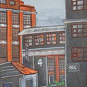 Nuova vita di una vecchia fabbrica. Un progetto di Disegno, Belle arti e Bozzetti di Asya Shvetsova - 30.06.2025