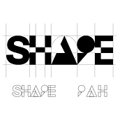 SHAPE – A Modular Visual Identity Based on Geometry. Design, Sketchbook, Logo Design, Creativit, Editorial Design, Creative Writing, Communication, Graphic Design, Color Theor, Concept Art, Art Therap, AI Design, Arts, Crafts, Social Media, Fiber Arts, Interior Design, Fine-Art Photograph, T, and pograph project by Hüsamettin Özbek - 06.30.2025
