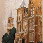 Smithsonian Schloss - Washington DC Ein Projekt aus dem Bereich Zeichnung, Malerei und Fotoretuschierung von Luanna Falcão - 30.06.2025