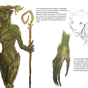 Dríade. Projekt z dziedziny Projektowanie postaci,  R, sunek,  Malarstwo, R, sunek ołówkiem i Malowanie akwarelą użytkownika María Alejandra Tirado Arraya - 01.07.2025