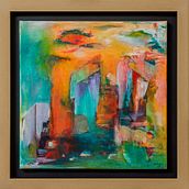 Final Abstract Artwork. Un projet de Peinture acr, lique, Beaux Arts , et Peinture de Christian Cisne - 01.07.2025