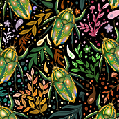 Práticas de Ilustração Científica com Patterns. Traditional illustration, Digital Illustration, Pattern Design, and Naturalistic Illustration project by siahtart - 07.02.2025