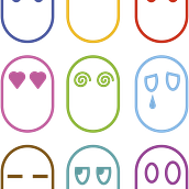 Emociones. Een project van Grafisch ontwerp,  Ontwerp y  Creativiteit van bellorin100_1 - 05.07.2025