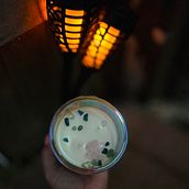 Selah - 7 oz candle project . Br, ing și identitate, Design spațial, Design de produs, DIY și Fotografie de Pia Orbegoso - 07.05.2025