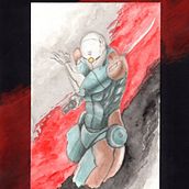 Gray Fox . Traditional illustration, Watercolor Painting, Fine Arts, and Naturalistic Illustration project by Javier GV - 07.06.2025