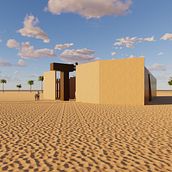 Pabellón del Mar. Un progetto di Architettura, Architettura d'interni, Interior design e Progettazione dello spazio di Fabián Israel García Hernández - 06.07.2025