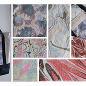 Bolsas Marmoleadas Ein Projekt aus dem Bereich Modedesign, Bildende Künste, DIY, Textilfärbung und Textildesign von Rebeka Gallardo - 07.07.2025