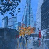 The Shard. Projekt z dziedziny Malarstwo akr, lowe,  Sztuki piękne i  Malarstwo użytkownika Chris Green - 10.07.2025