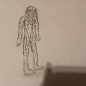 Gas Mask Man Ein Projekt aus dem Bereich Comic, Zeichnung, Bleistiftzeichnung, Manga, Design von Figuren und Traditionelle Illustration von Adam Salazar - 11.07.2025