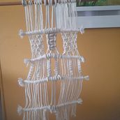 Mi primera práctica de nudos. Un progetto di Design di accessori, Artigianato, Interior Design, Fiber Art, Interior design e Macramè di Lorena Barrios Marin - 11.07.2025