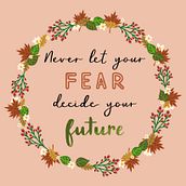 Frase inspiradora con decoración floral Ein Projekt aus dem Bereich Kalligrafie, Digitales Lettering und Instagram von slumbers3 - 13.07.2025